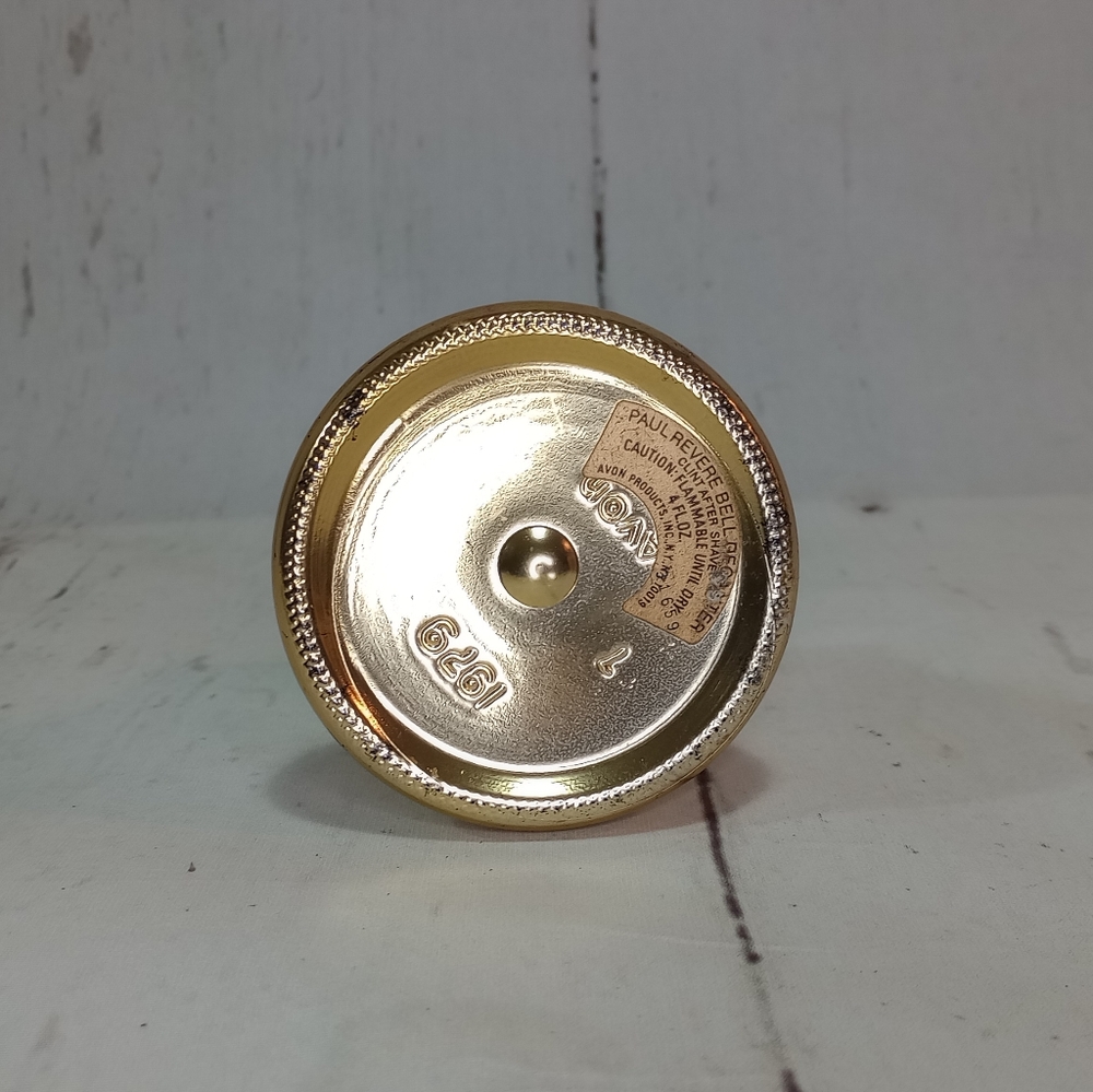 AVON Vintage Paul Revere Bell Empty Decanter - Picture 5 of 10